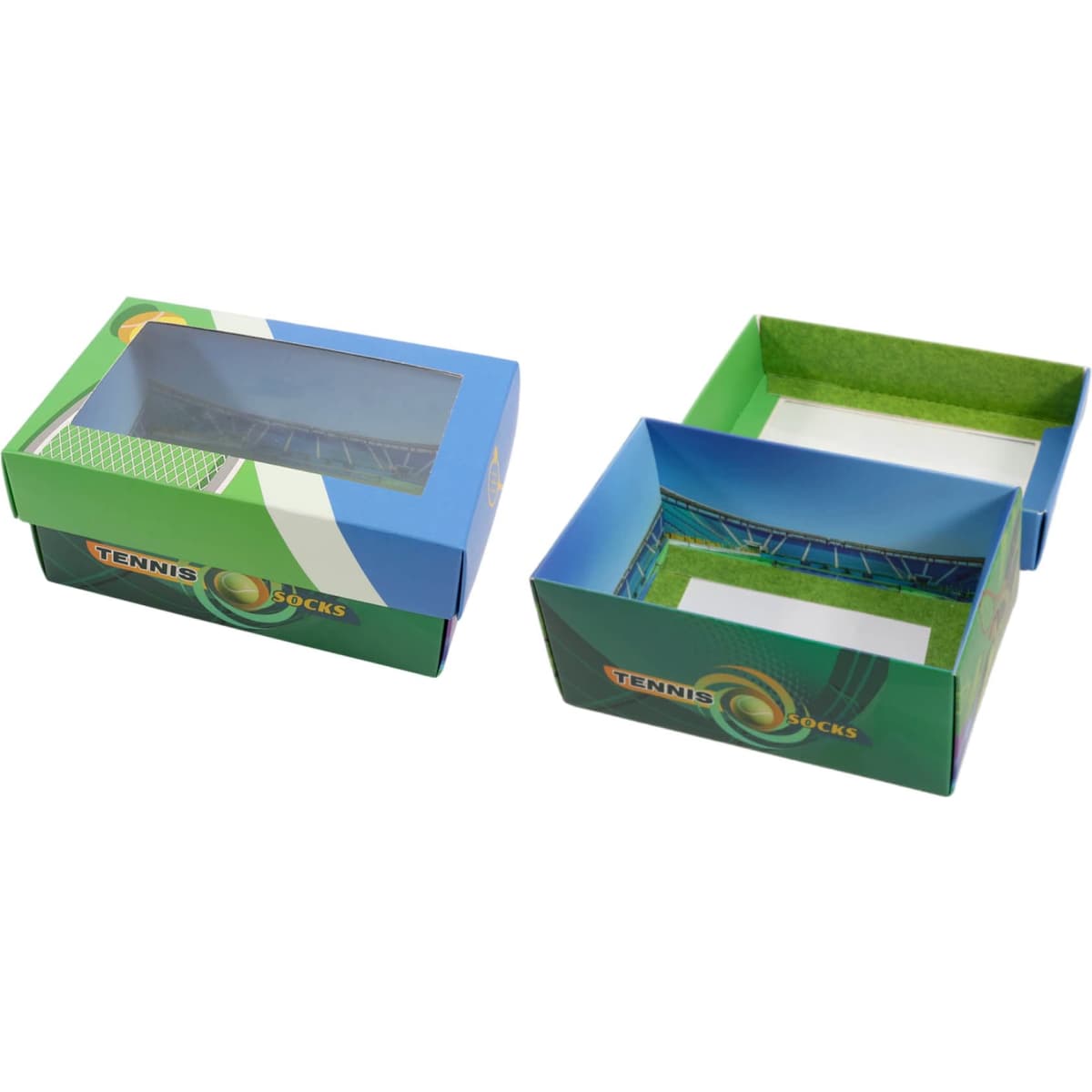 Custom Gift Box with Windowed Removable Lid