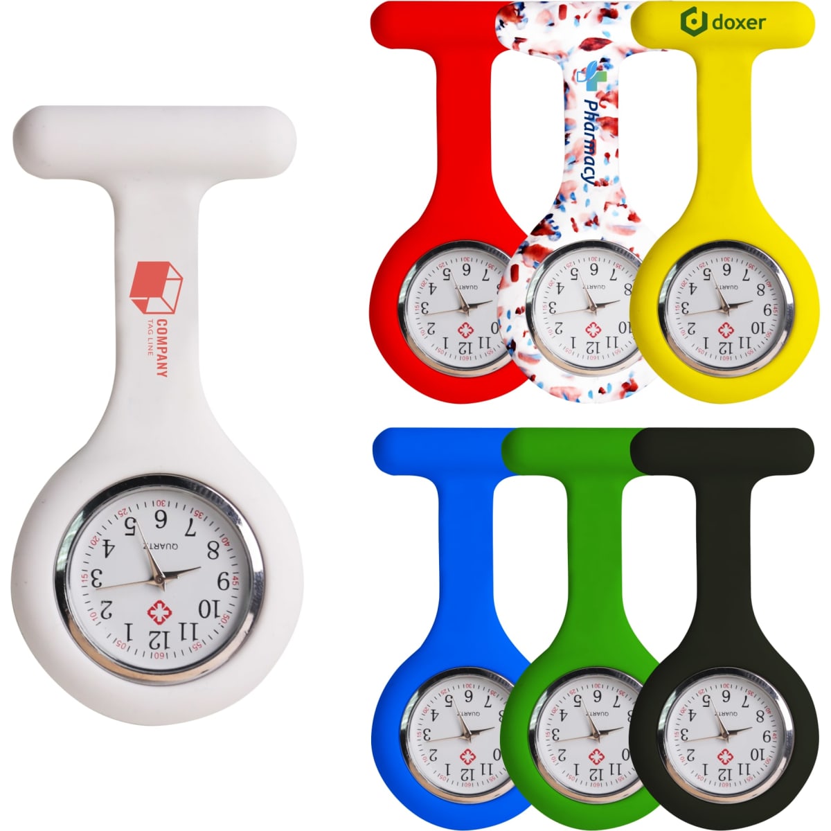 Silicone Nurse Watch