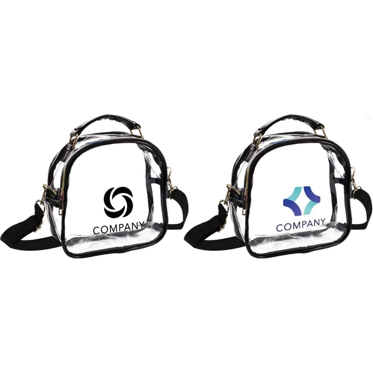 PVC Clear Waterproof Crossbody Bag