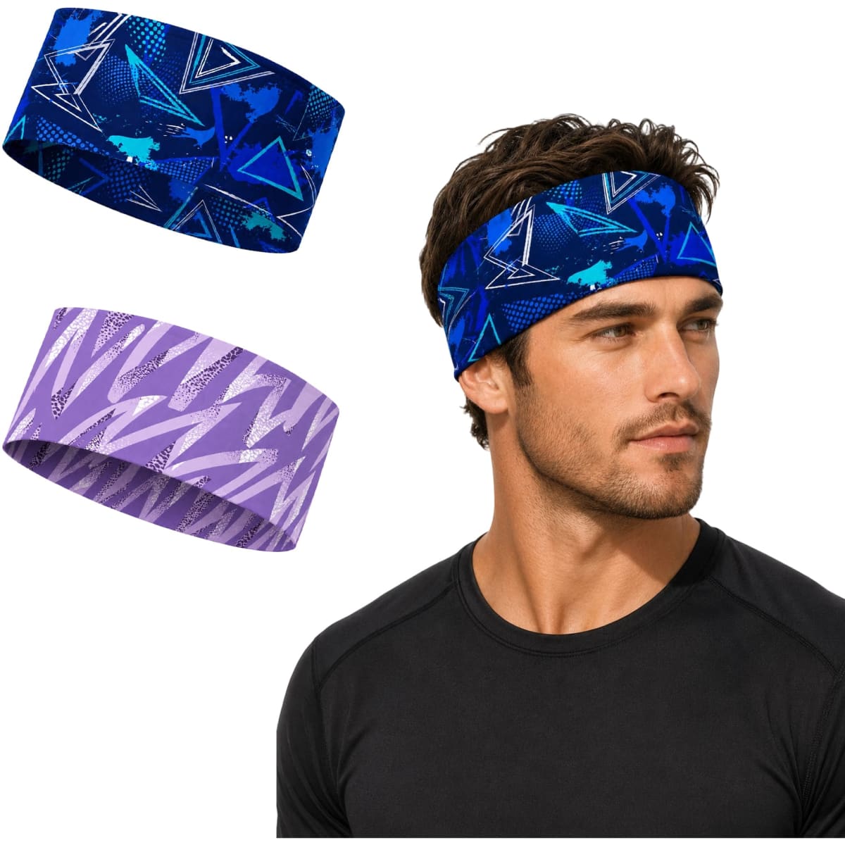 Brushed Polyester Wide Warm Headband