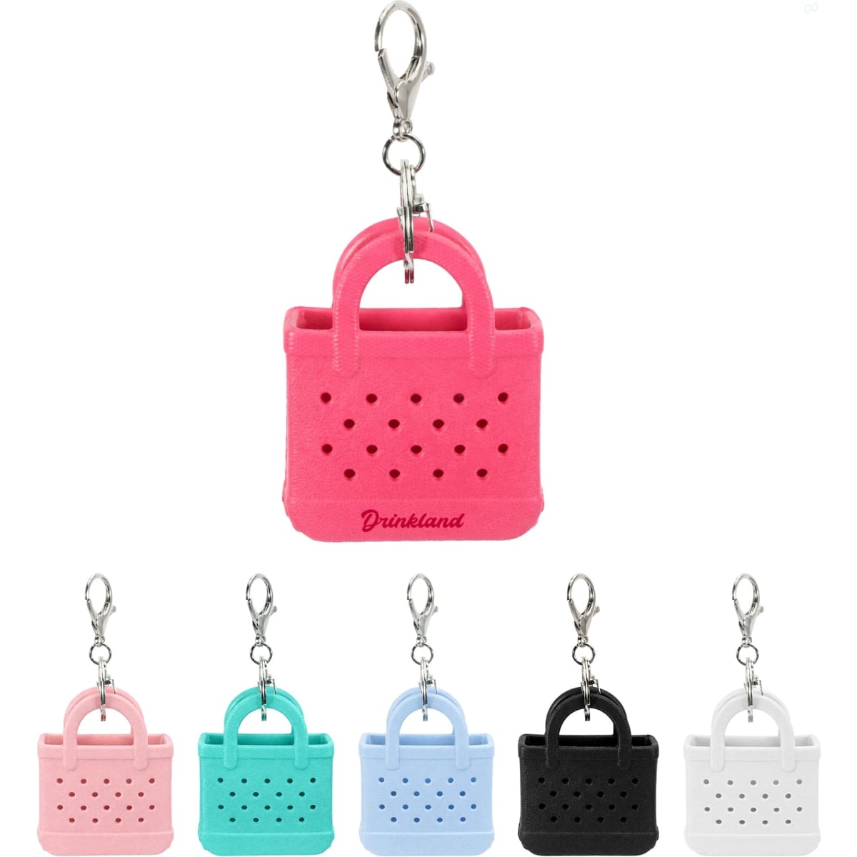 Mini EVA Holes Bag Keychain