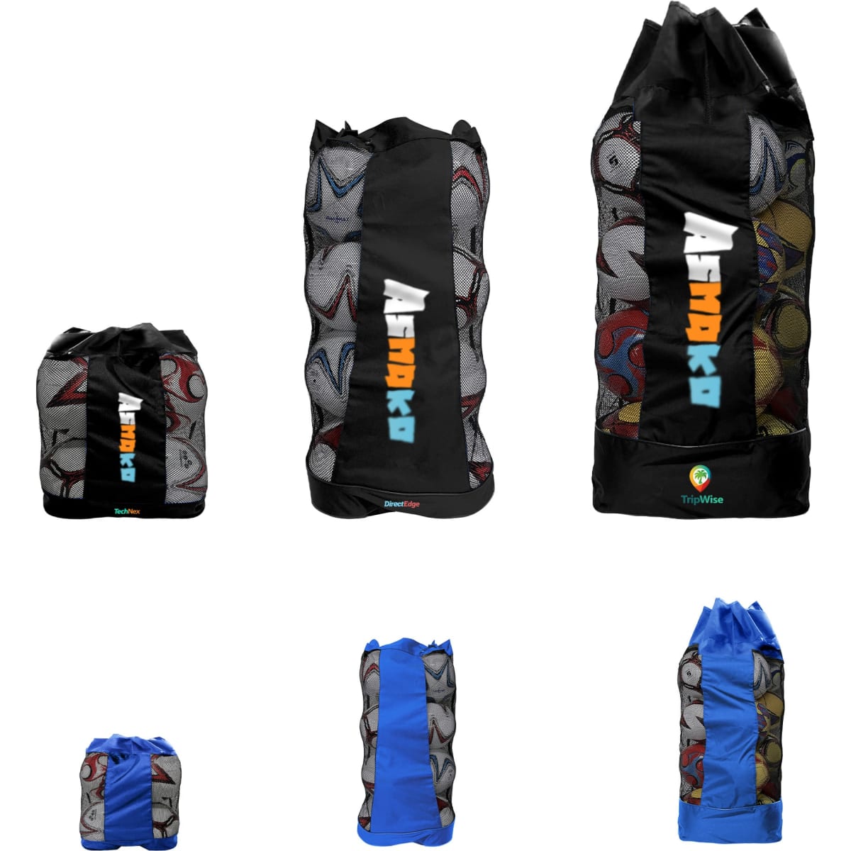 Drawstring Mesh Ball Bag