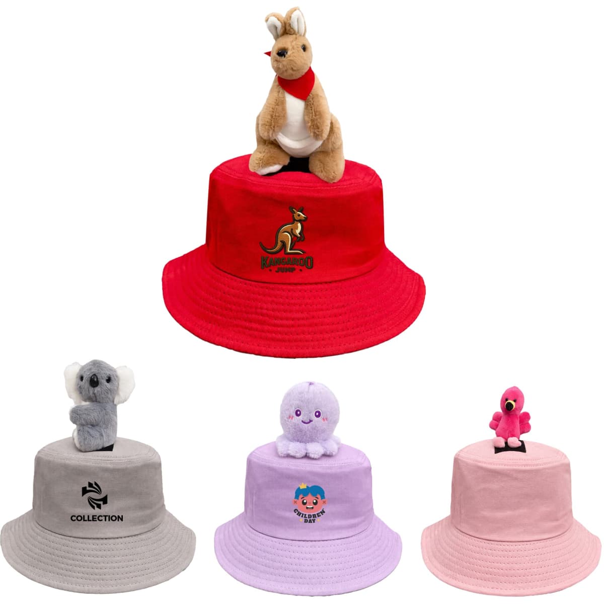 Plush – Decorated Bucket Hat