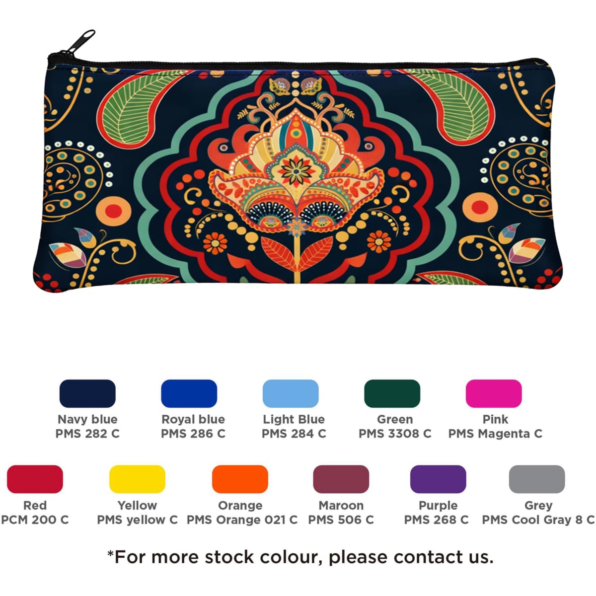 Neoprene Pencil Case