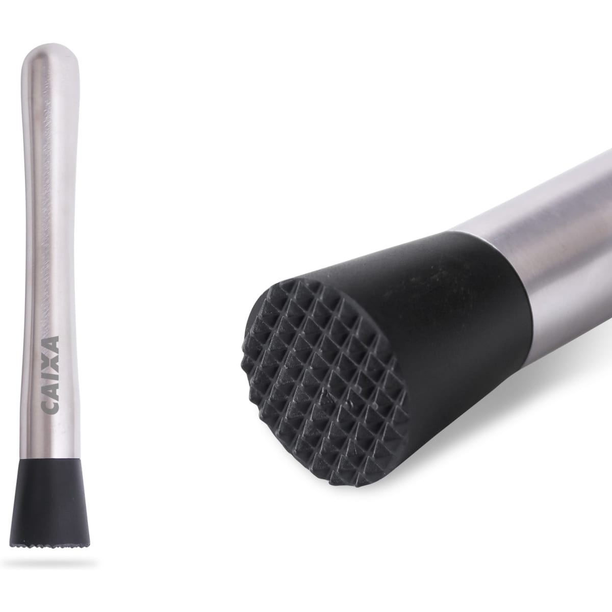 Short Stainless Steel Cocktail Muddler