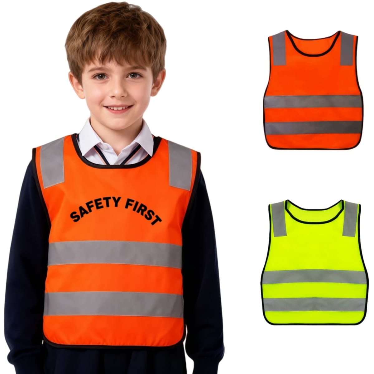 Kids Hi-Vis Reflective Safety Vest