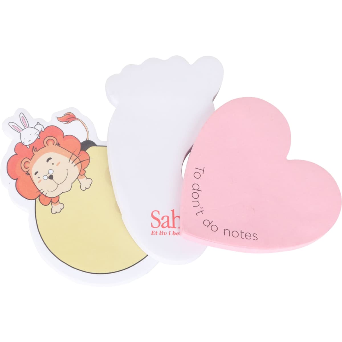 Custom Shaped Sticky Note Memo Pads