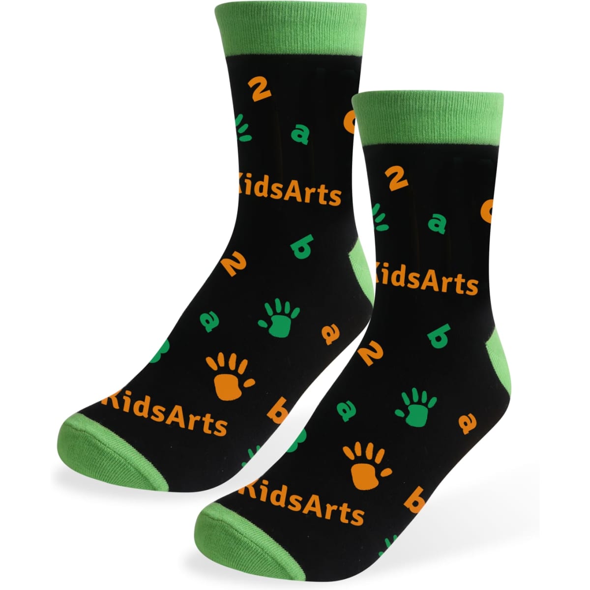 Crew Kids Custom Pattern Woven Bamboo Socks