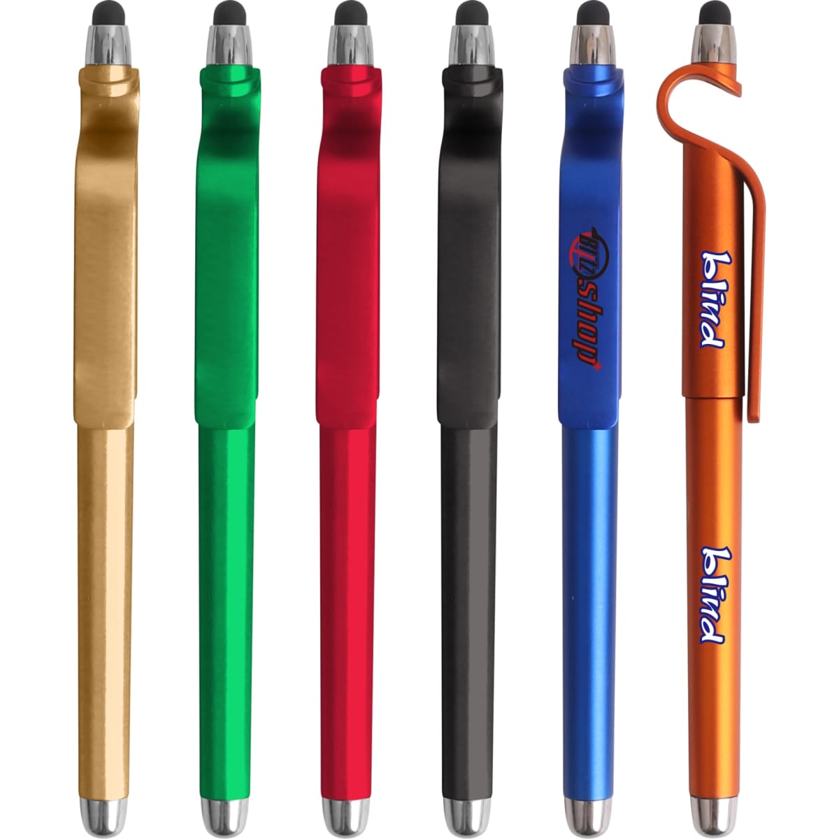 Stylus Ball Pen with Mobile Holder