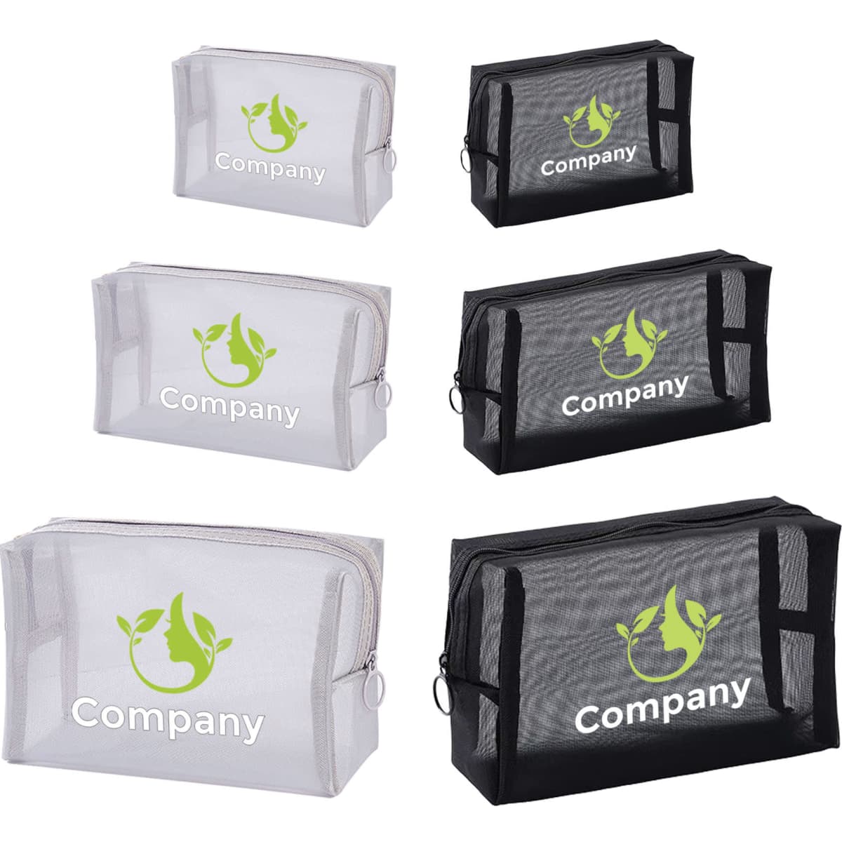 Nylon Mesh Cosmetic Bag