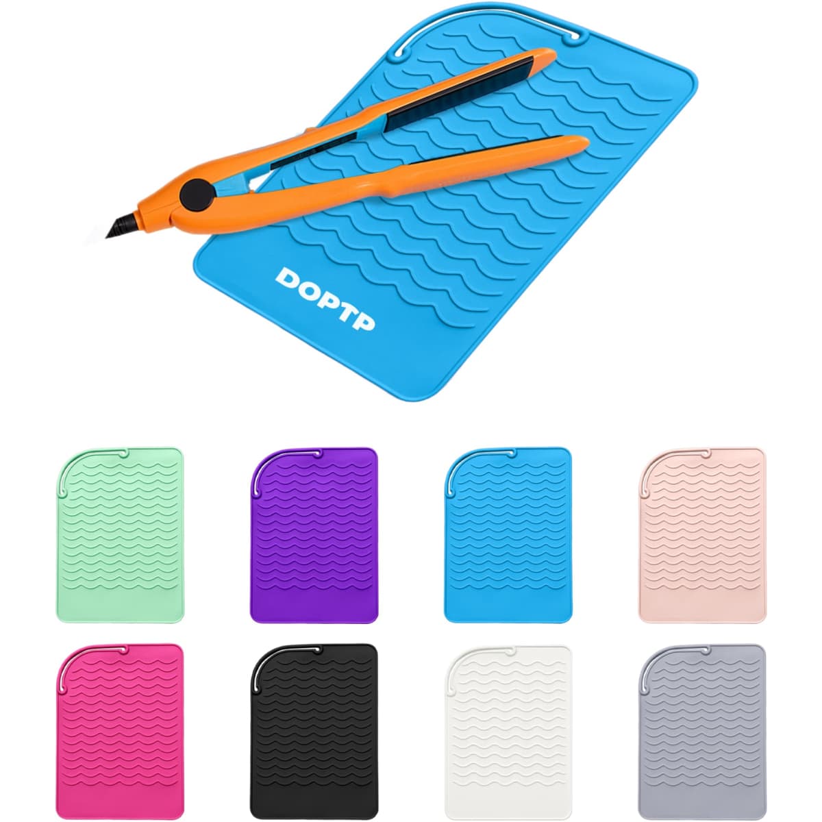 Travel Silicone Hair Straightener Pad