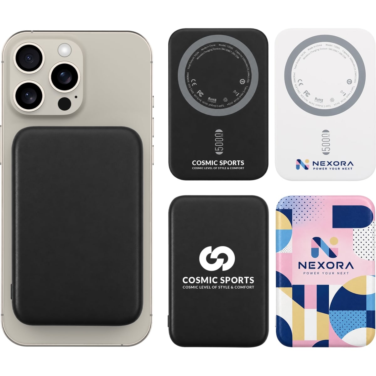 5000mAh Magnetic Wireless Power Bank