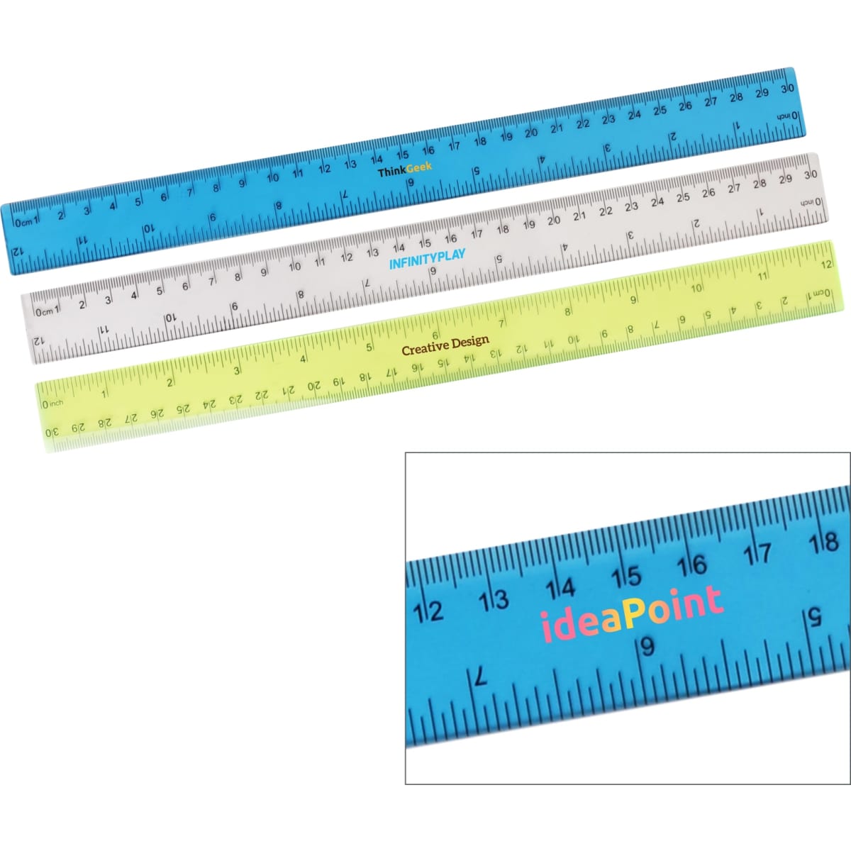 Dual Scale 30CM Ruler
