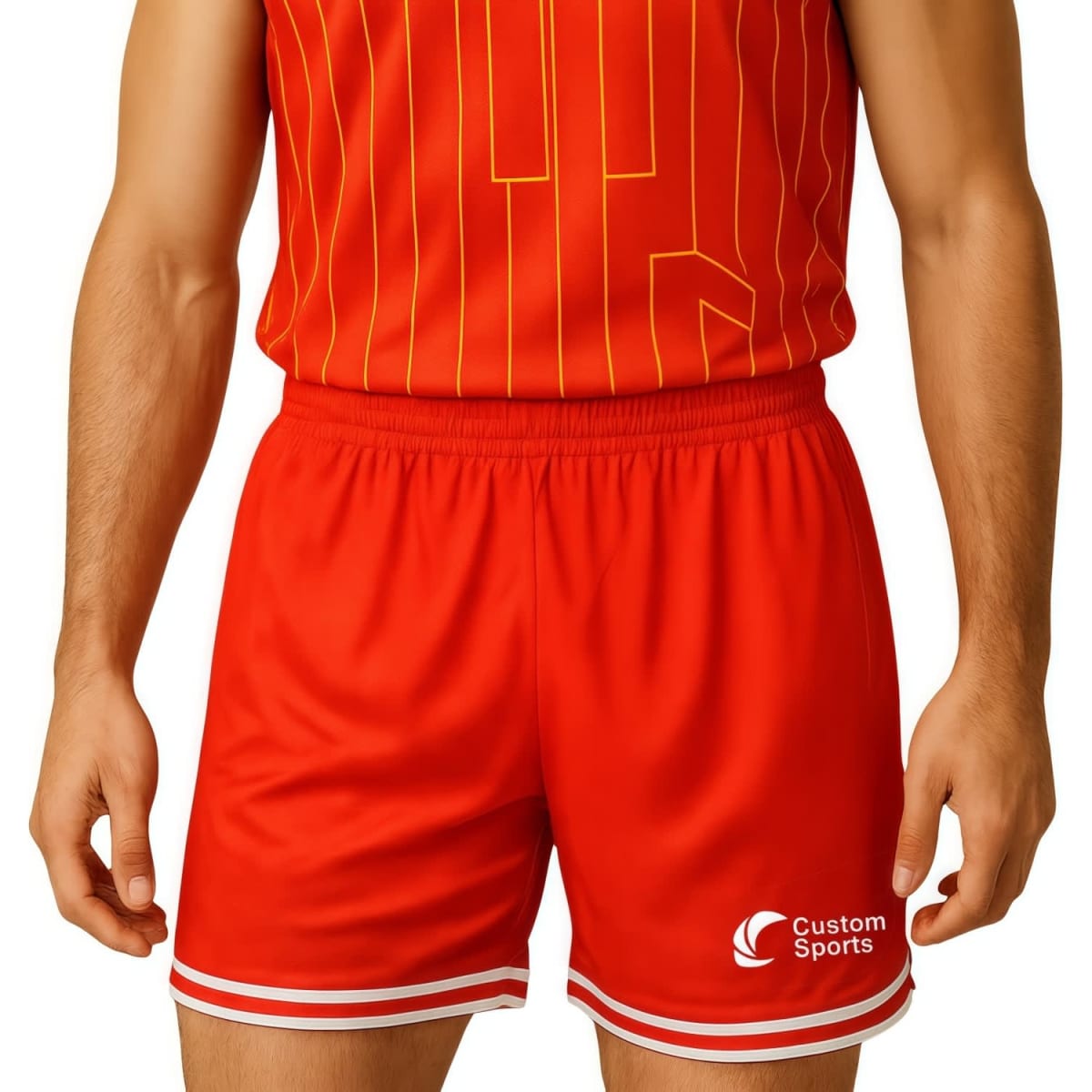 100% Polyester Sublimated Breathable Sport Shorts