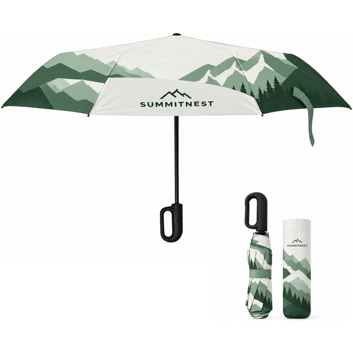 Umbrella with Carabiner