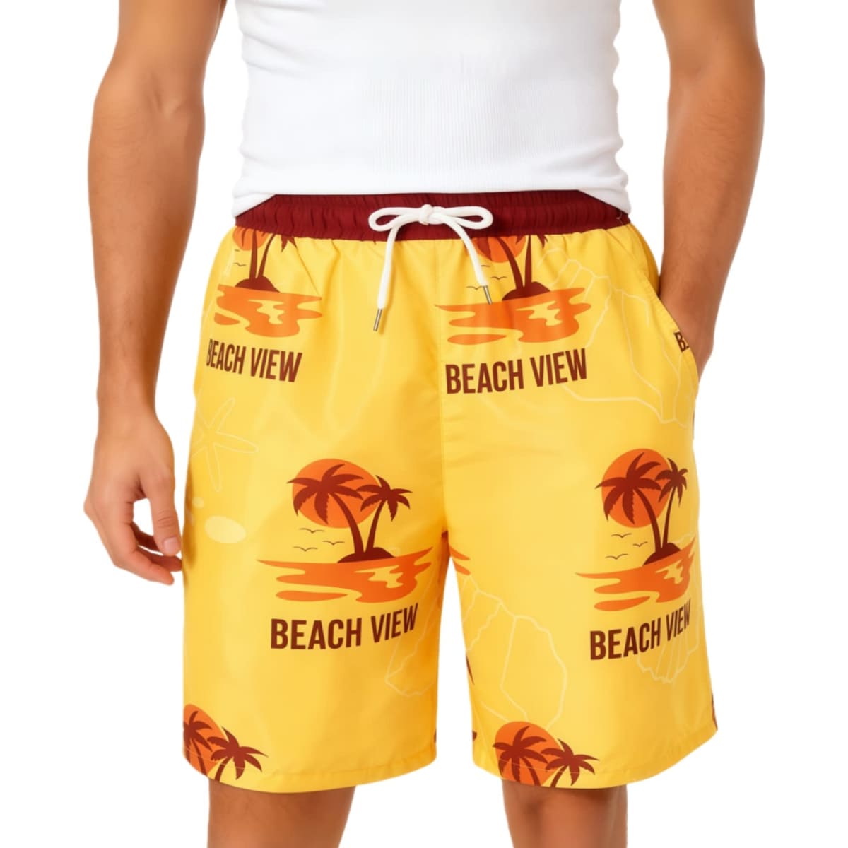 Men’s Polyester Sublimated Board Shorts