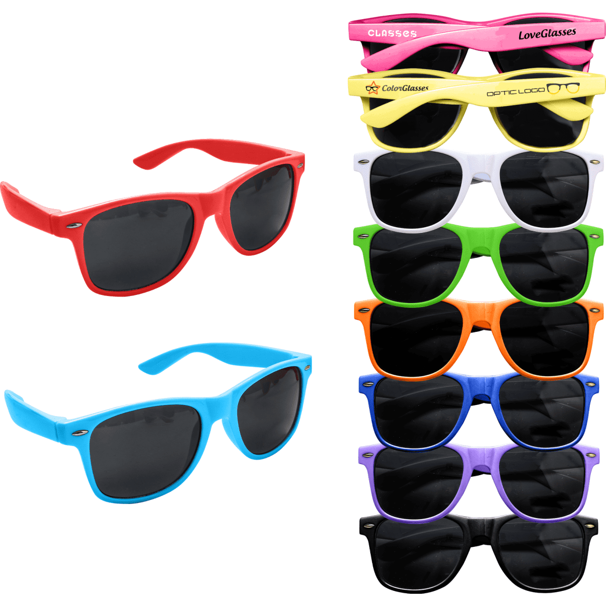 Coloured Classic Sunglasses