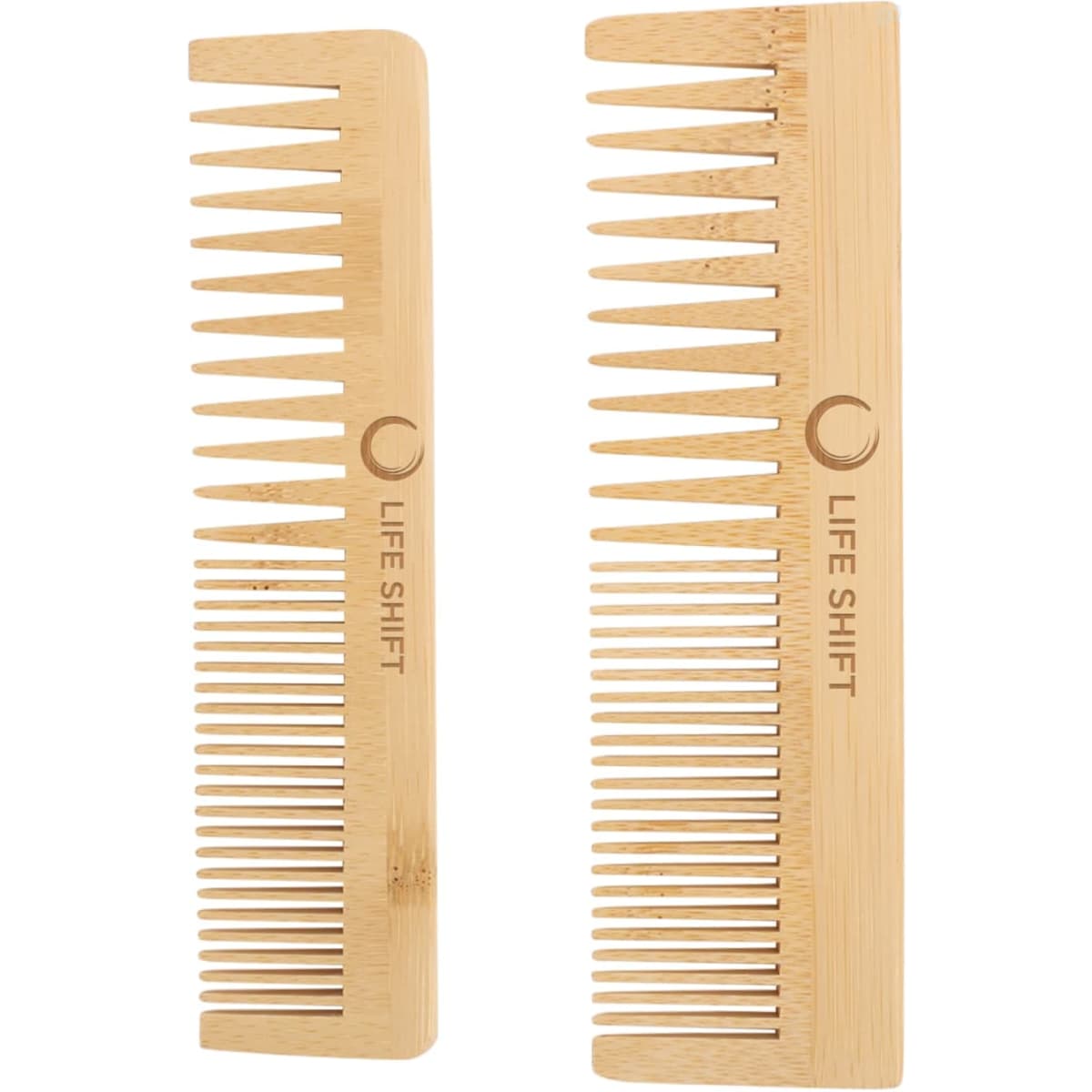 Blended-Tooth Bamboo Comb