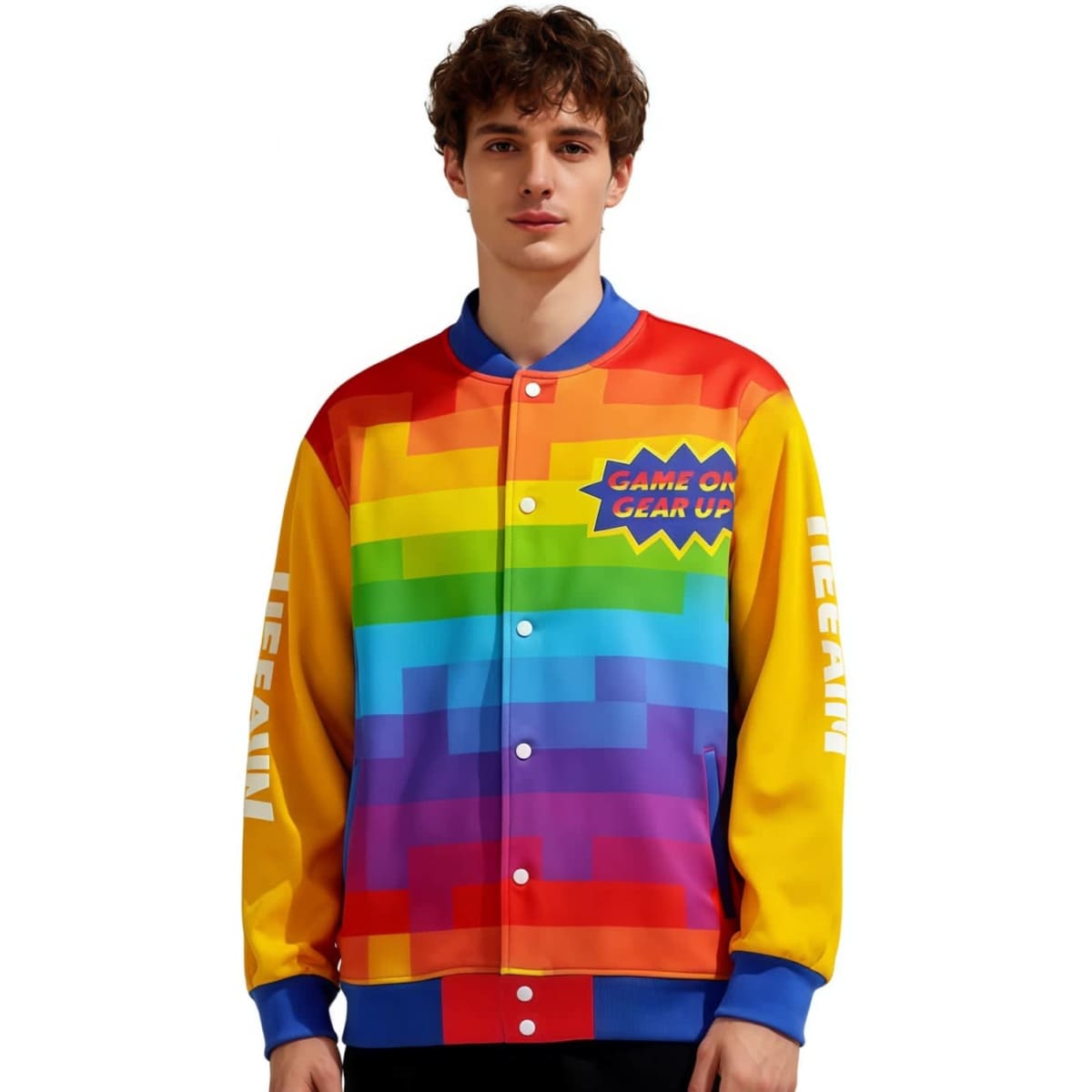 Unisex Polyester Spandex Sublimated Track Jacket