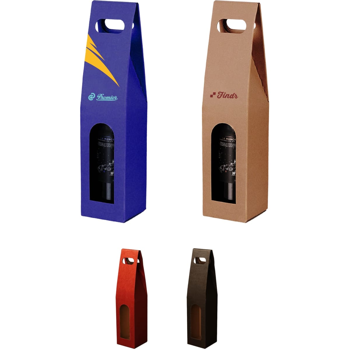 Single Bottle Portable Wine Box