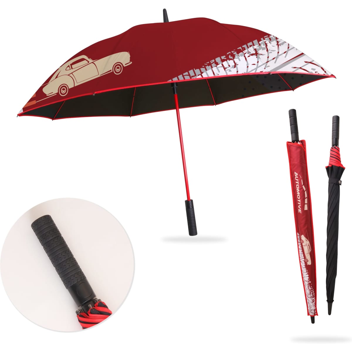 Tire Handle Car Umbrella