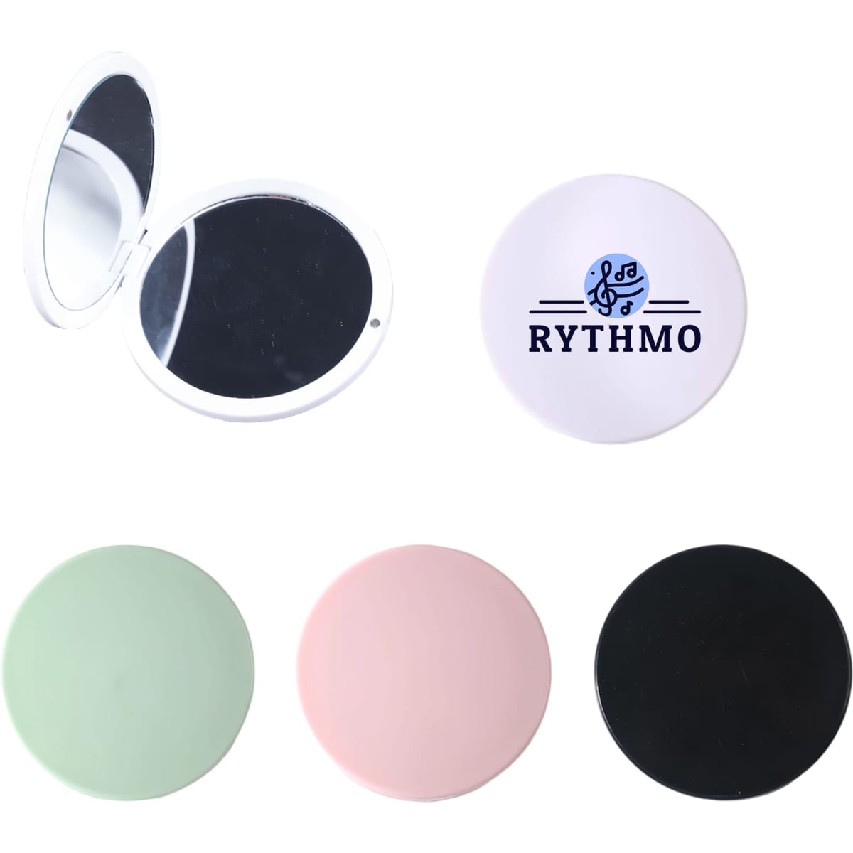 Double Sided Round Mirror