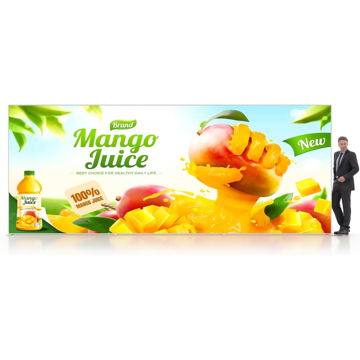 SEG Backlit LED Light Box Display (600 x 240cm)