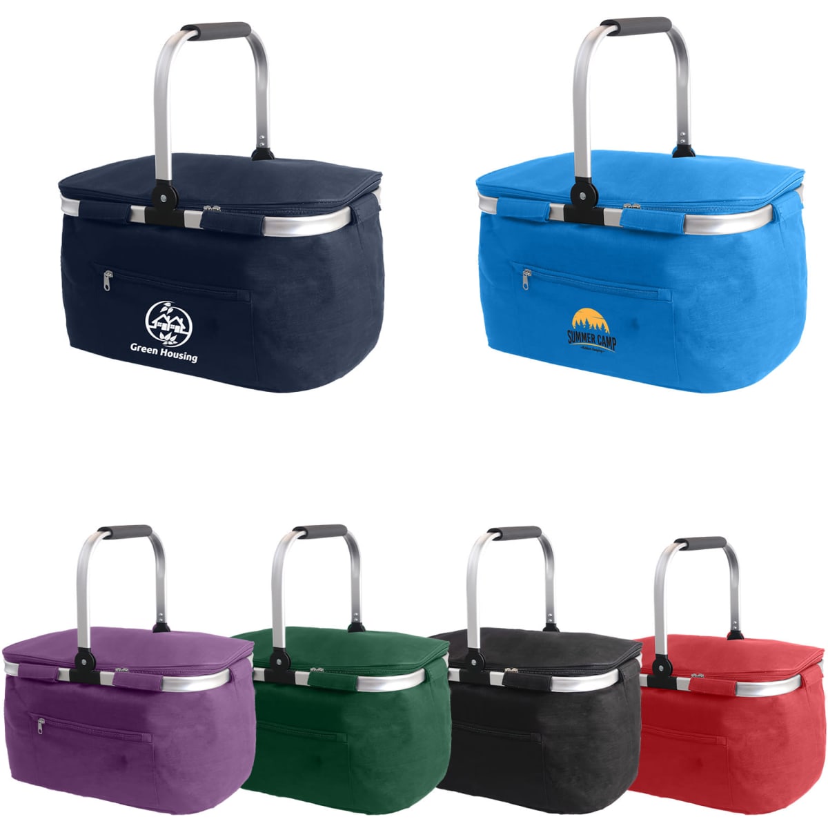 Picnic Cooler Basket
