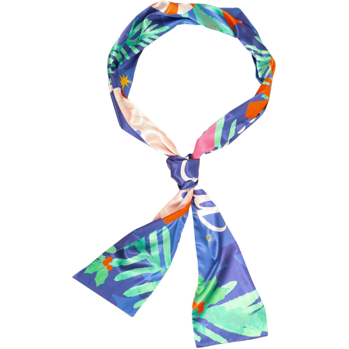 Satin Long Scarf