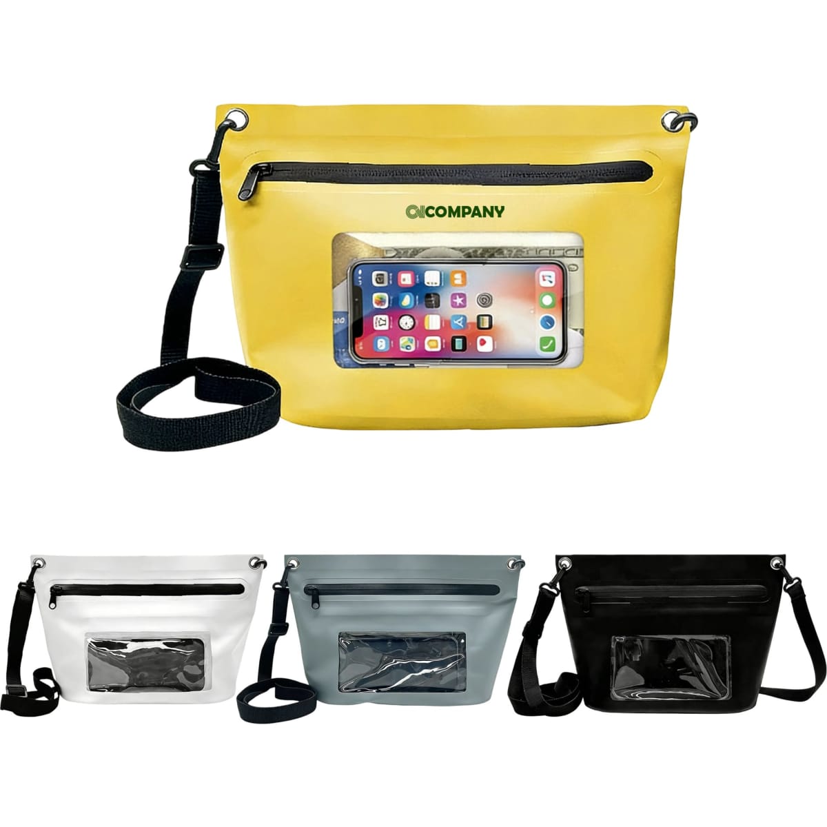 PVC Crossbody Phone Bag