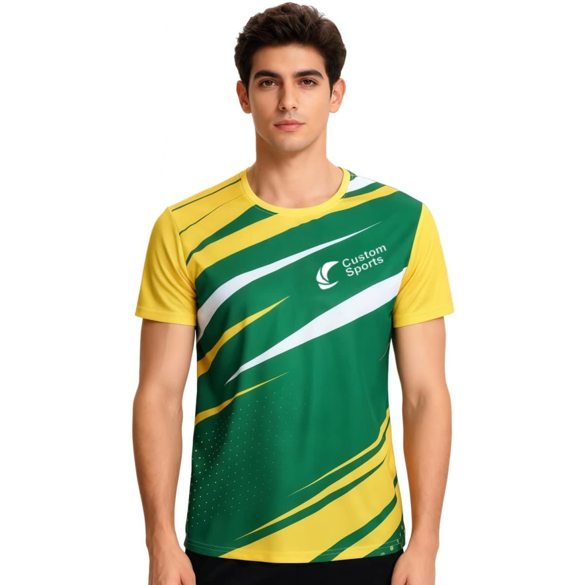 100% Polyester Sublimated Sports Tee Shirt