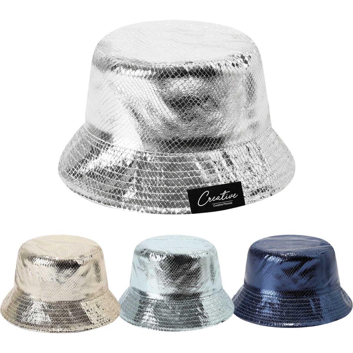 Laser Glitter Bucket Hat