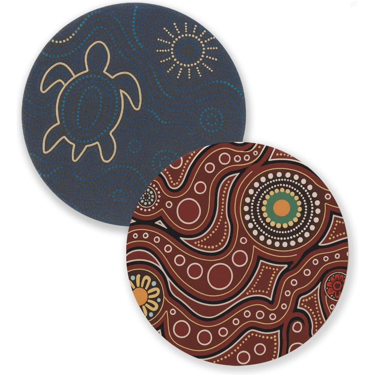 Round Soft Diatomaceous Coaster