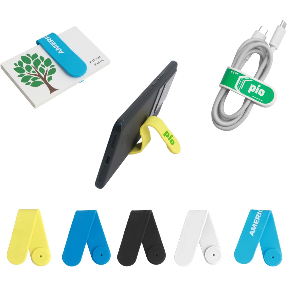 Silicone Magnetic Clip