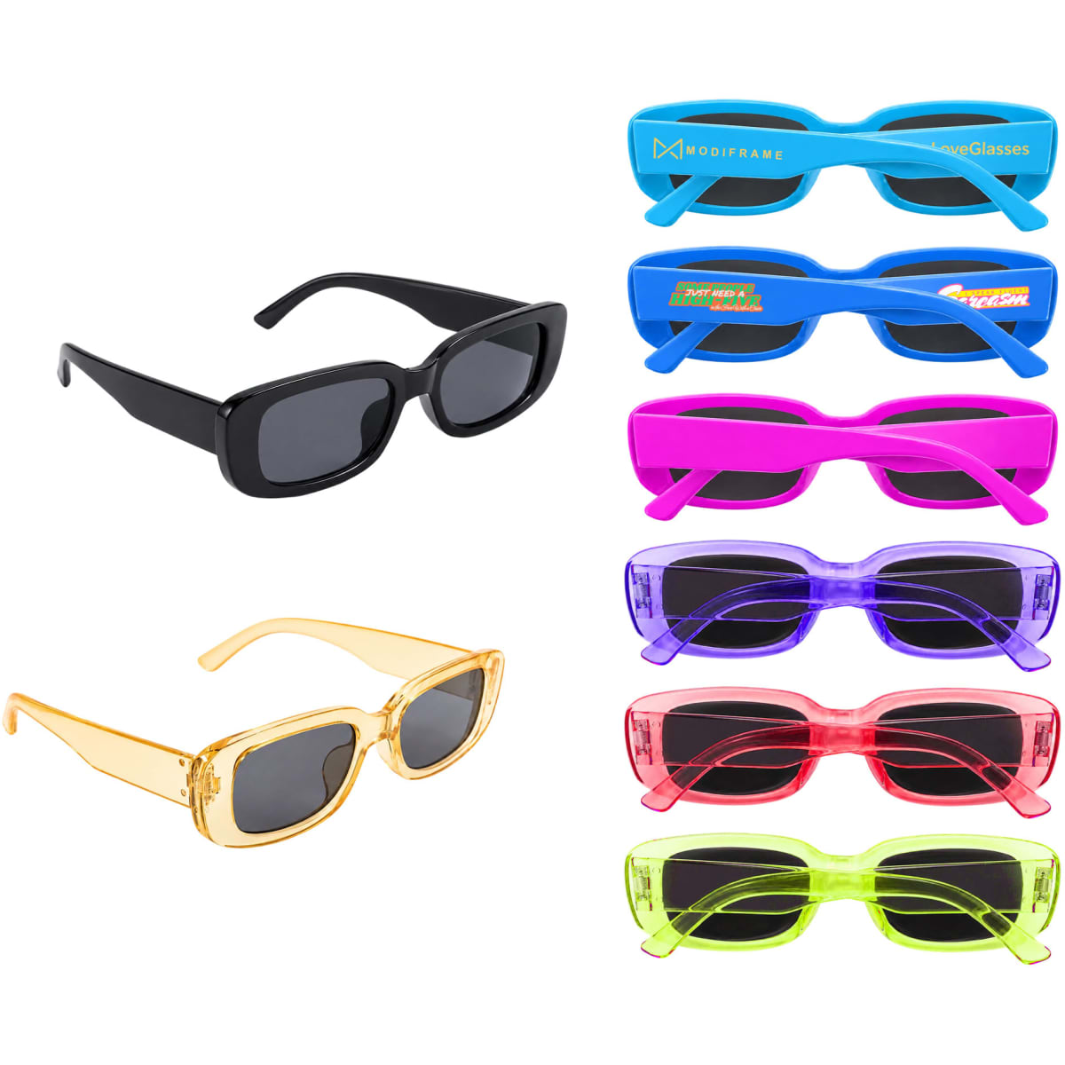 Vintage Rectangle Sunglasses