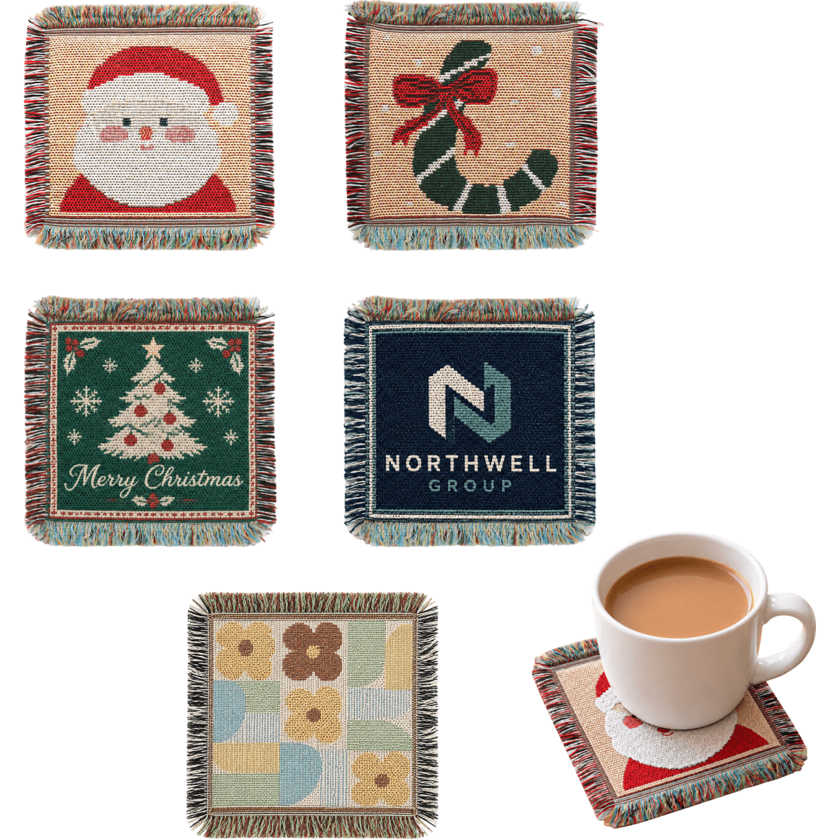 Jacquard Coaster