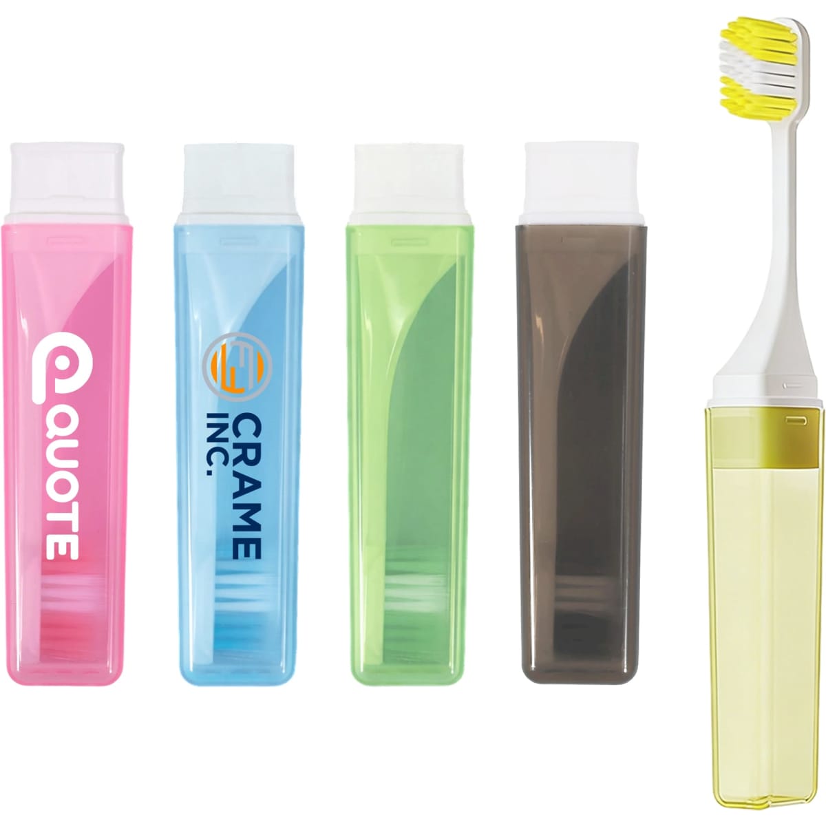 Square Foldable Handle Toothbrush