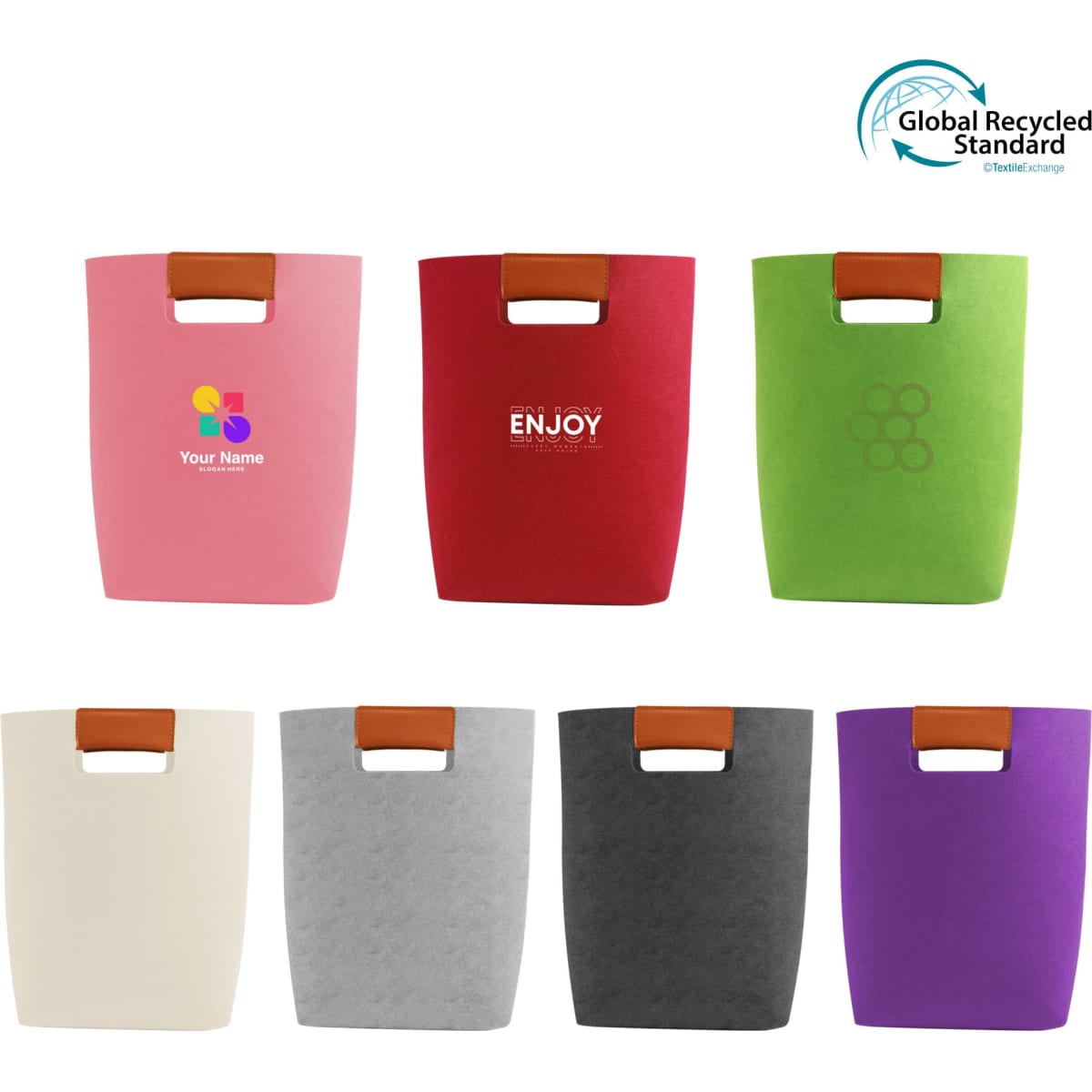 RPET Elegant Felt Carrying Tote Bag