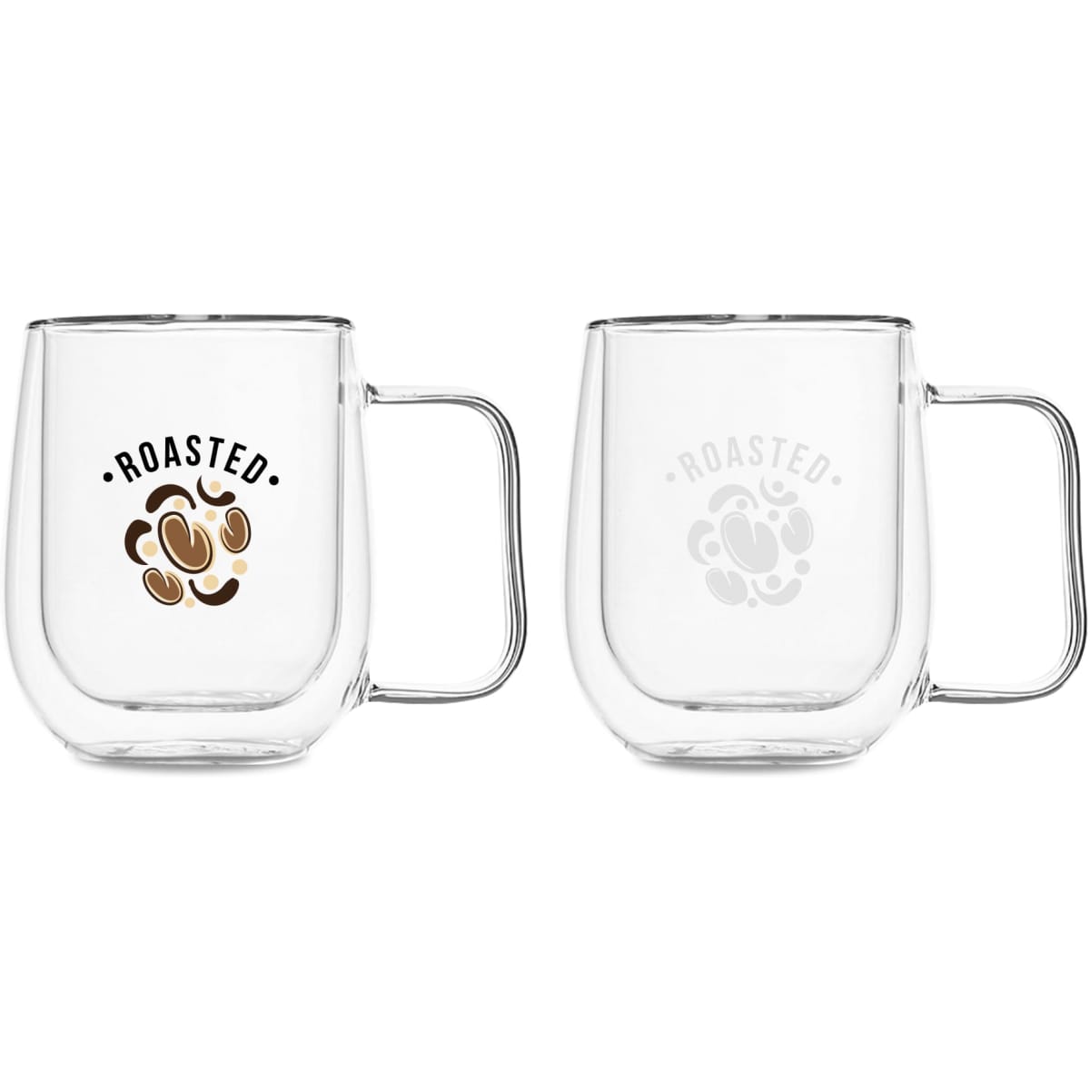 Barrel-Shaped Double Wall Mug