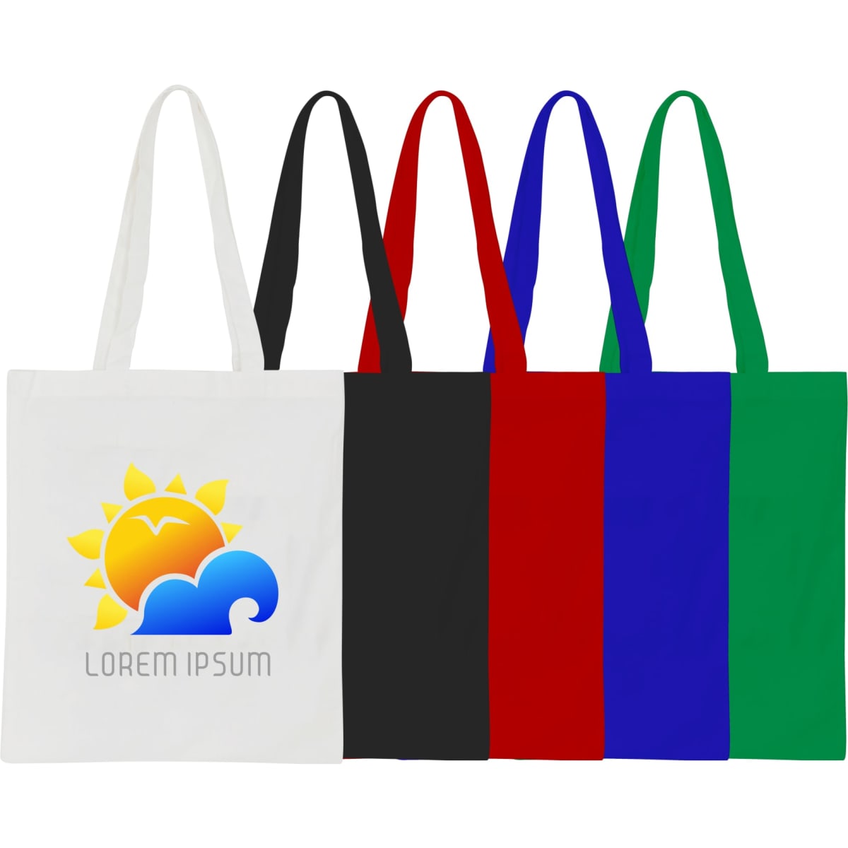 170gsm Long Handle Cotton Bag