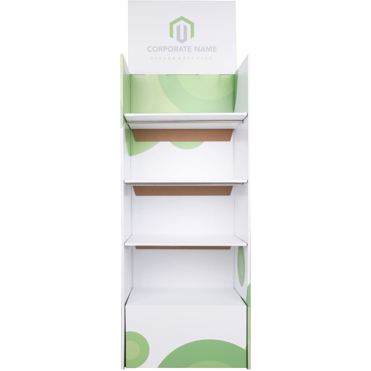 Self Assembly Standard Cardboard Floor Display