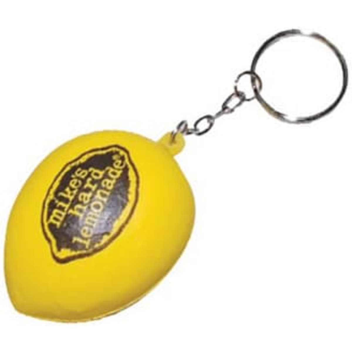 Keyring with Lemon Stress Reliever