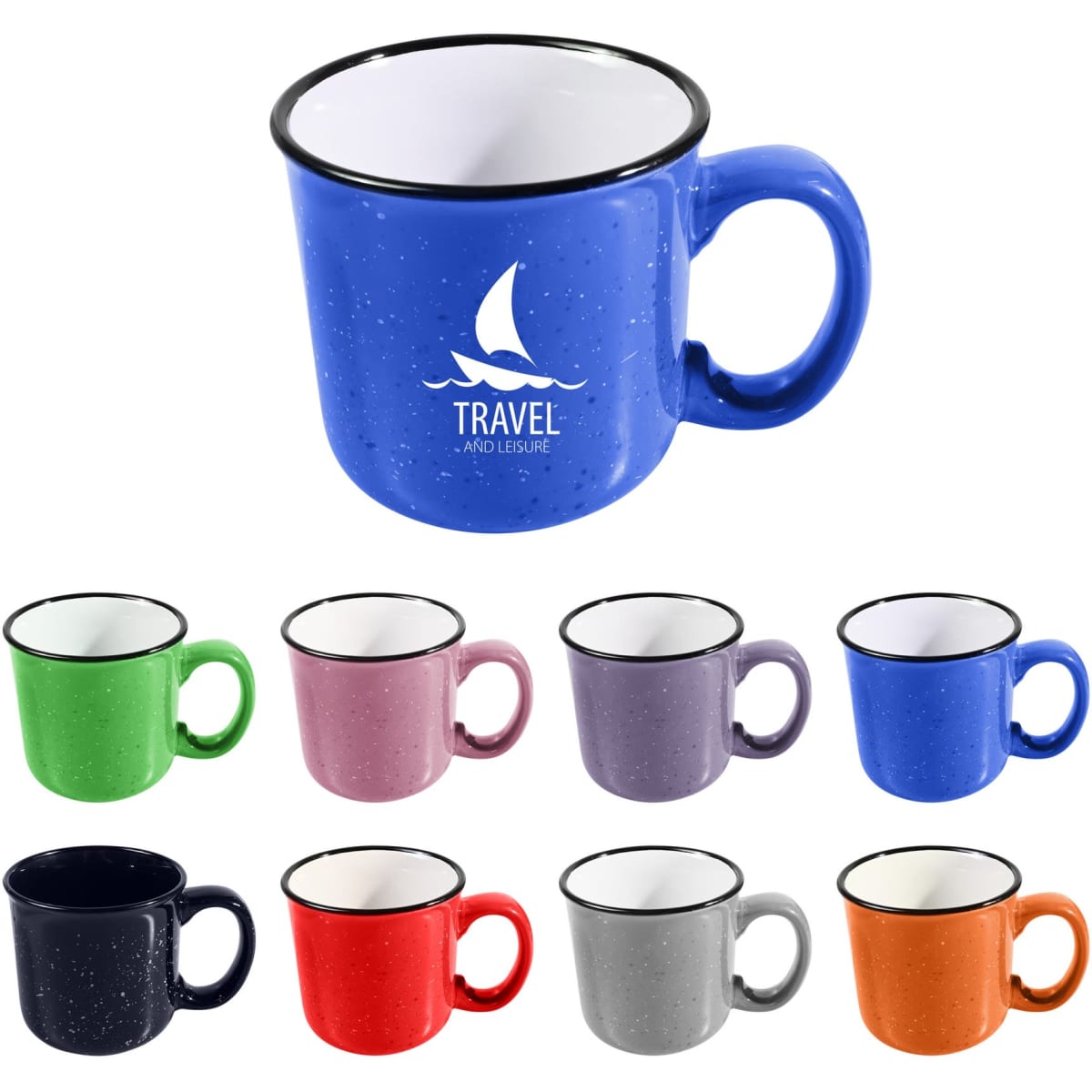 14 Oz Ceramic Campfire Mug