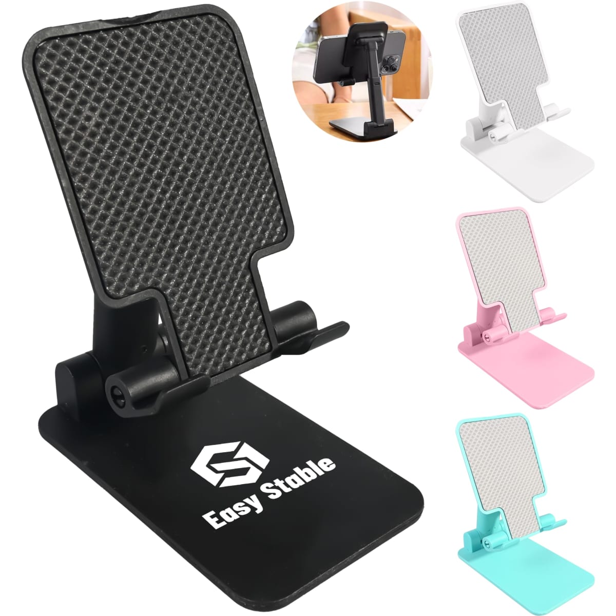 Retractable Mobile Phone Desktop Stand