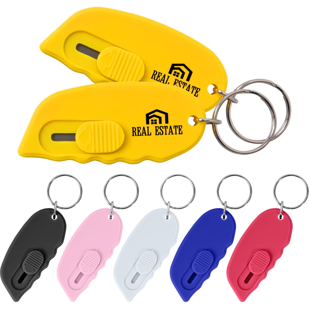 Mini Cutter W/Grip Handle Keychain