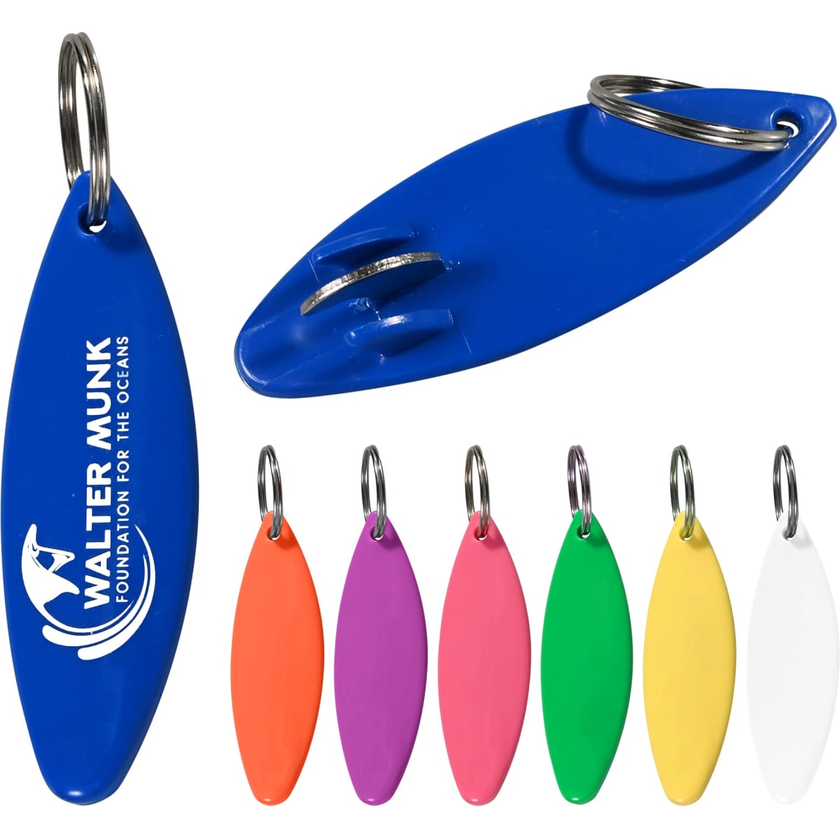 Surfboard Bottle Opener Keychain