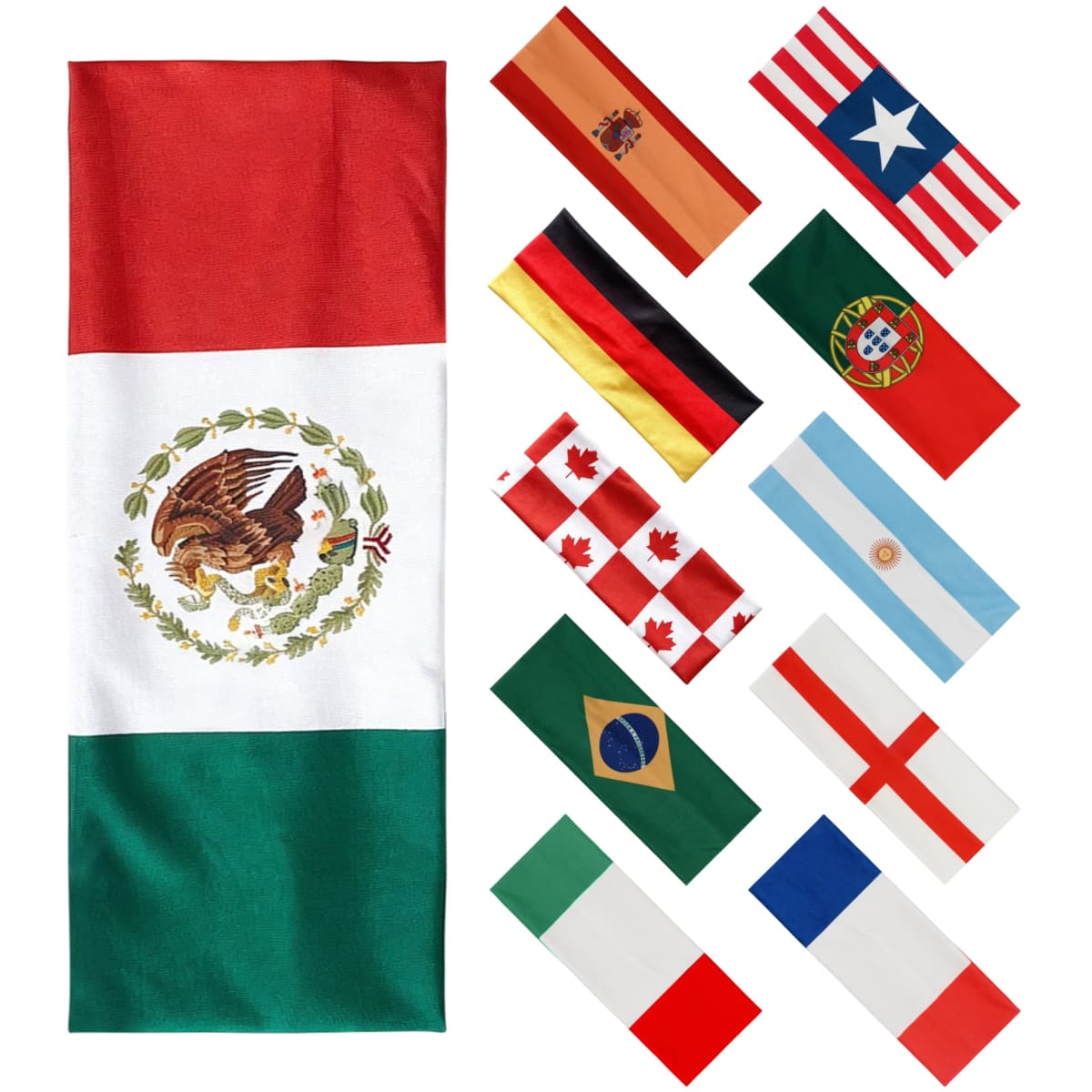 Football National Flag Sports Headband