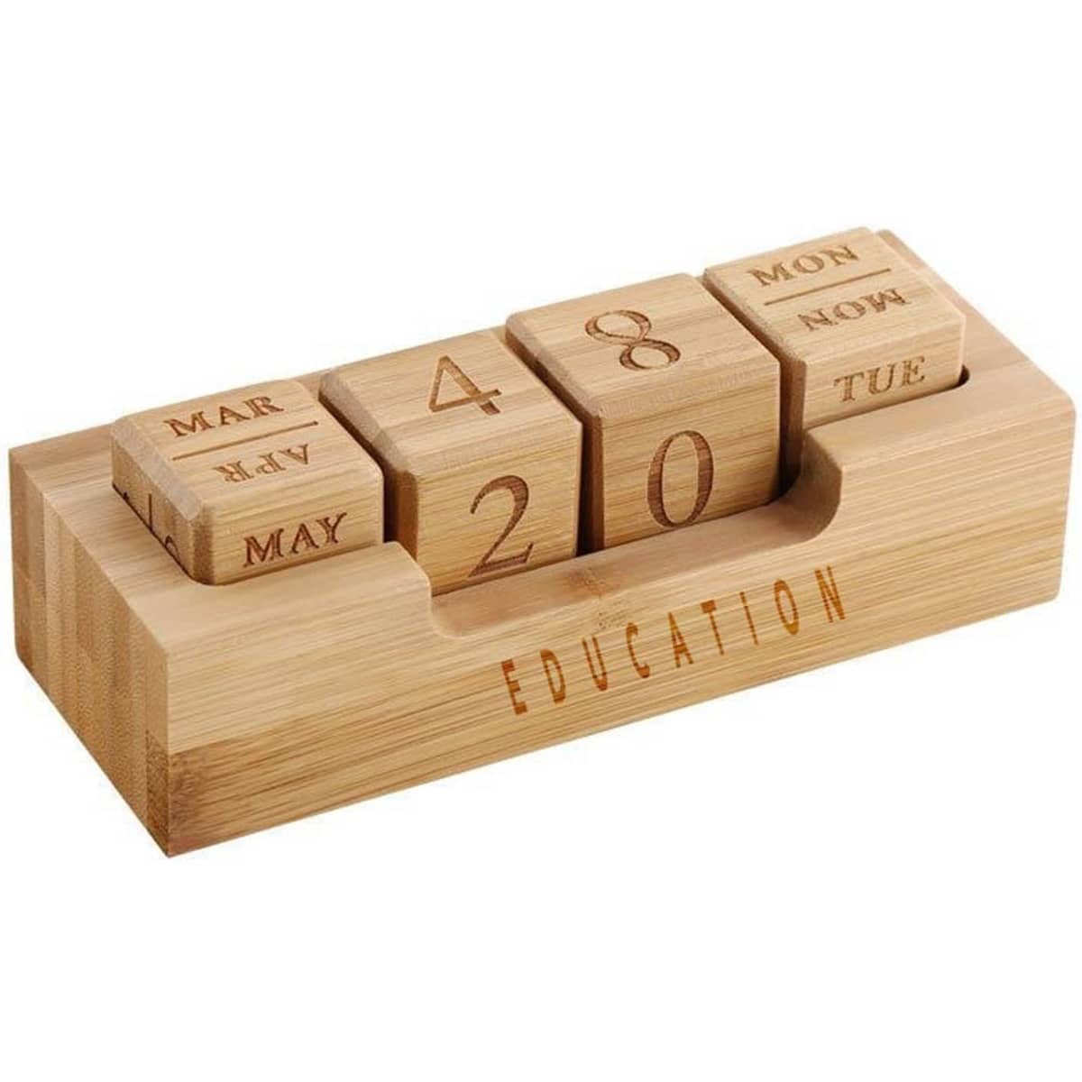 Wooden Flip Calendar Block