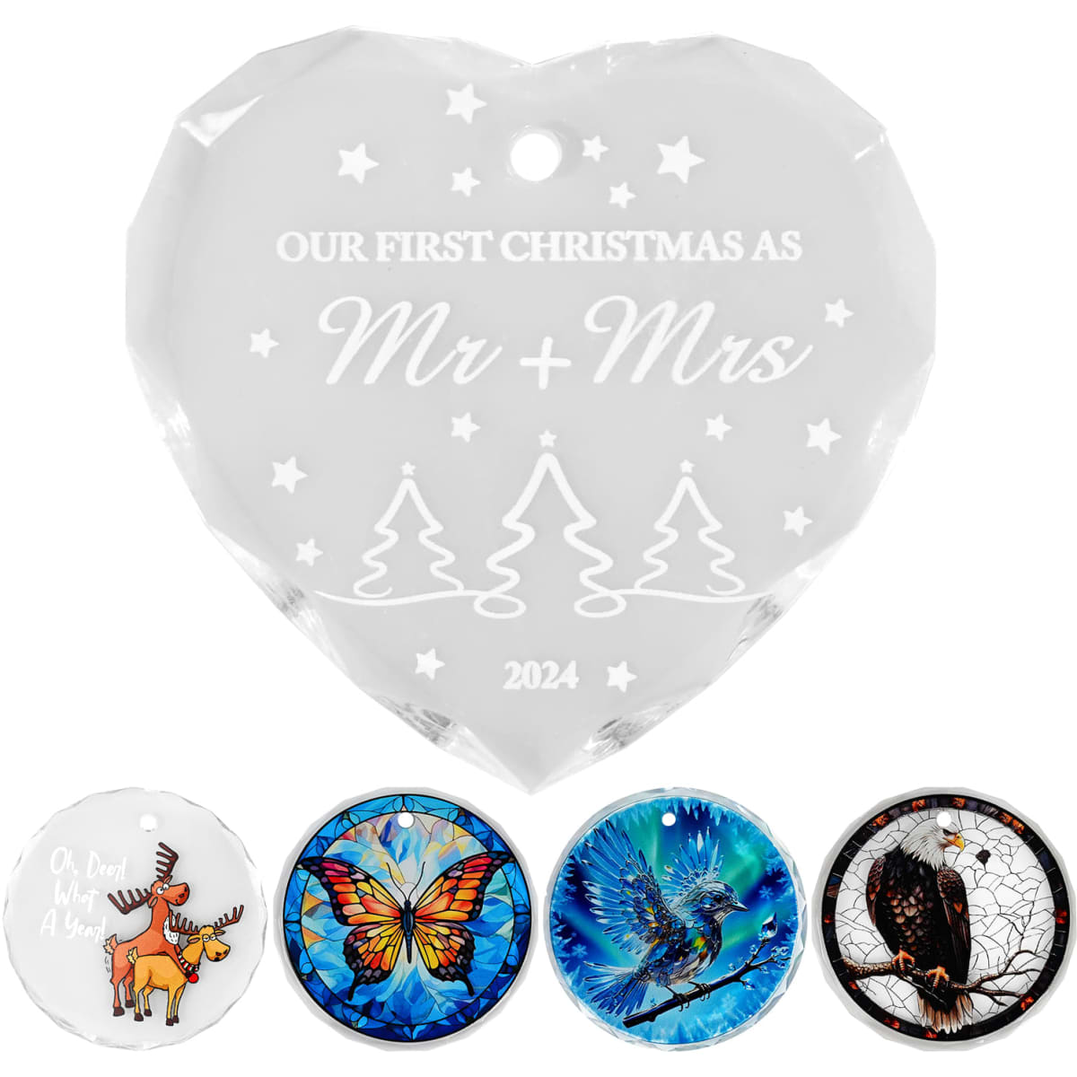 Acrylic Festival Ornaments