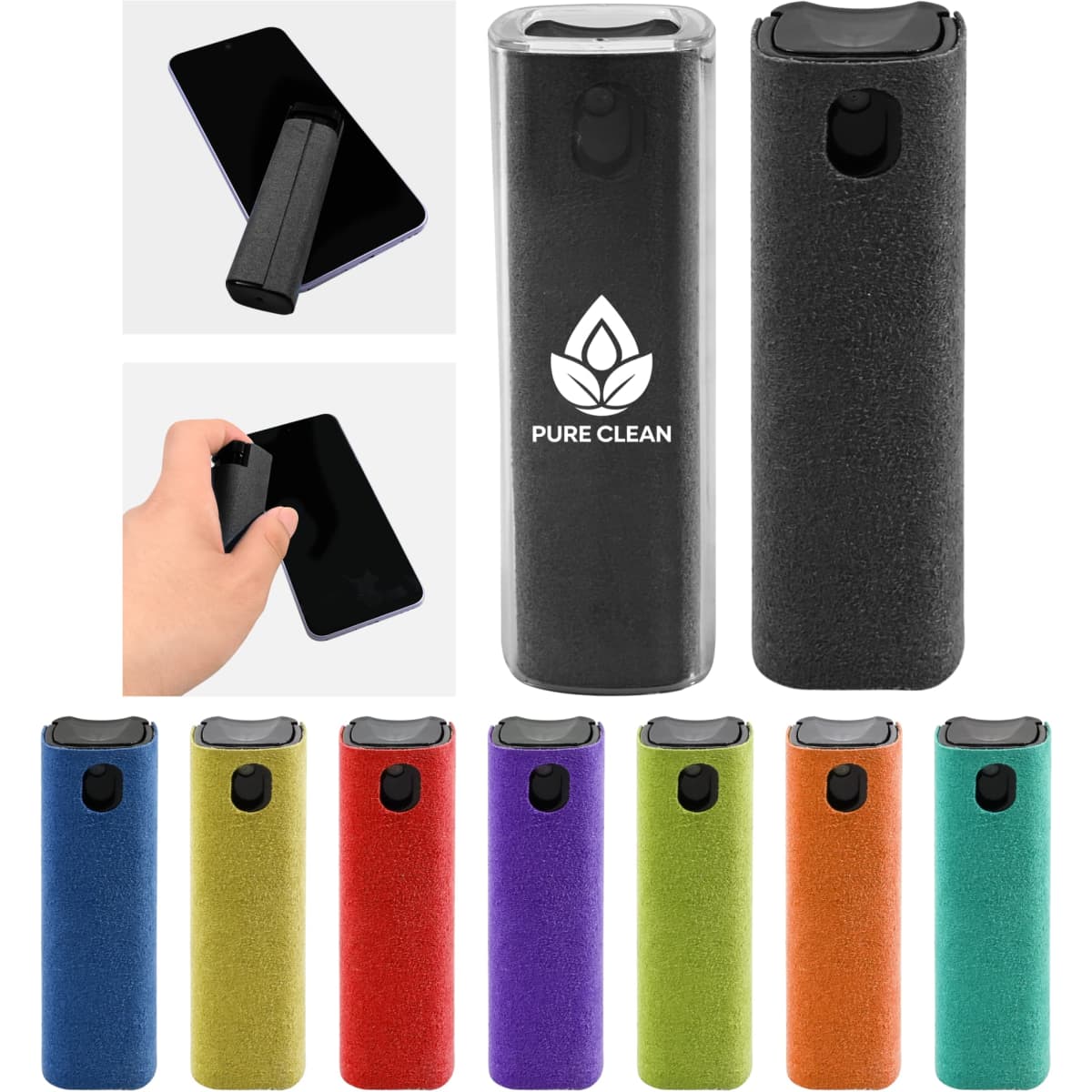 Portable Spray & Wipe Screen Cleaner